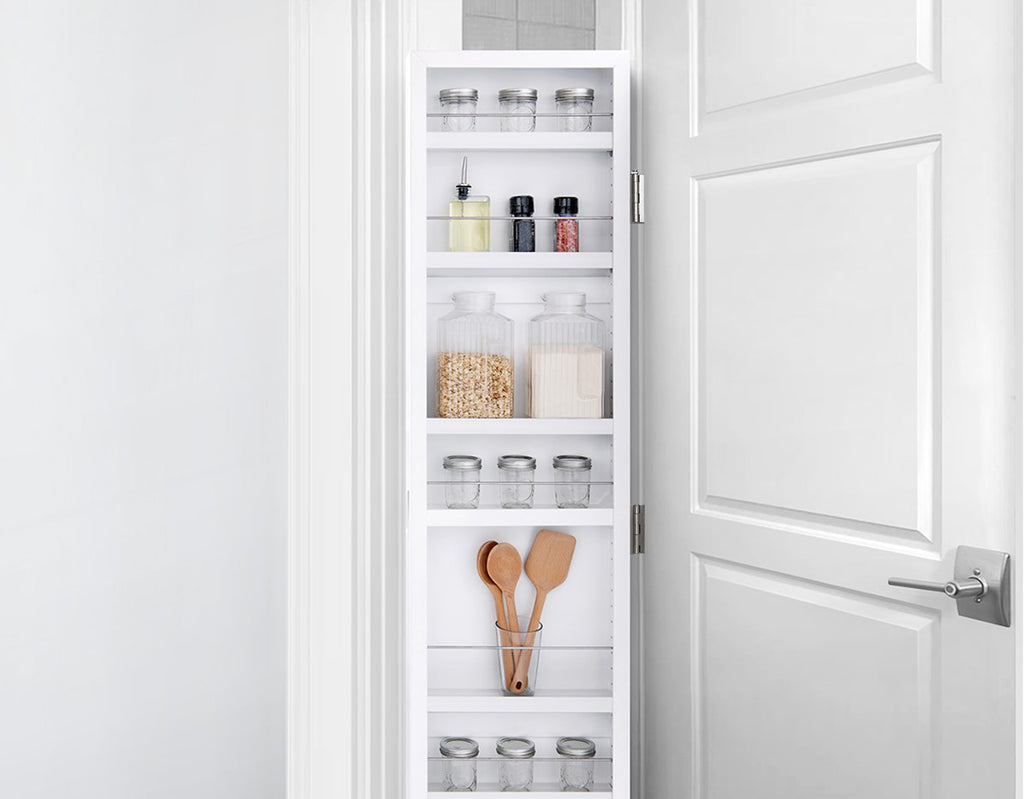 storage on back of cabinet door: yay or nay?